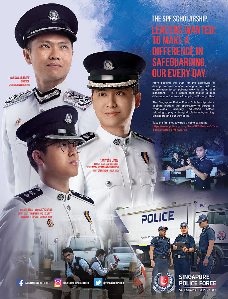 Singapore Police Force Scholarship Protecting The Peace