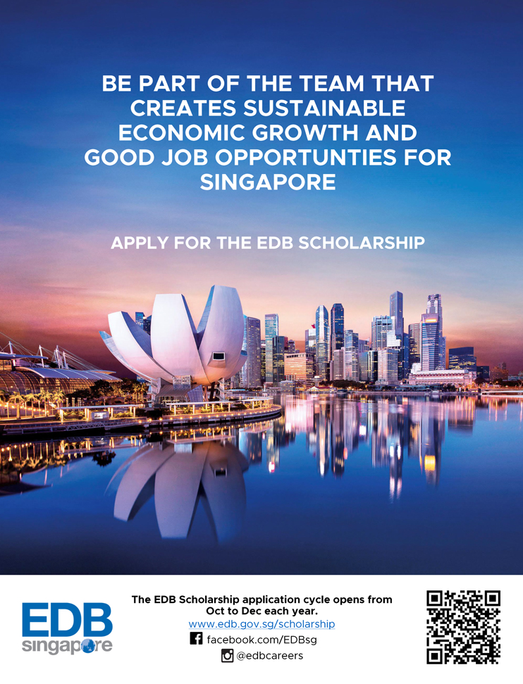 EDB Scholarship - Levelling Up Singapore’s Industries