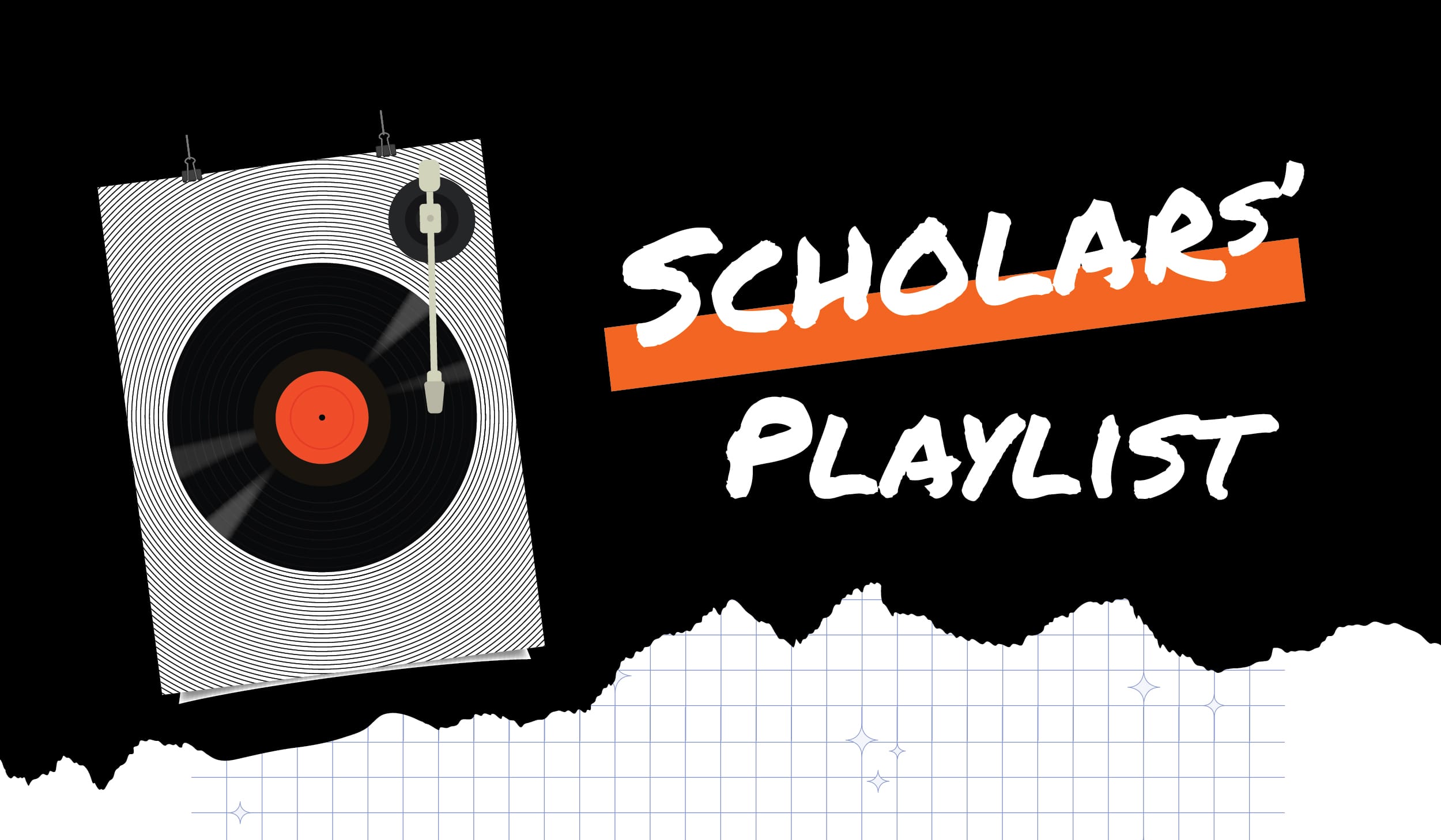Masthead of Scholars’ Playlist   